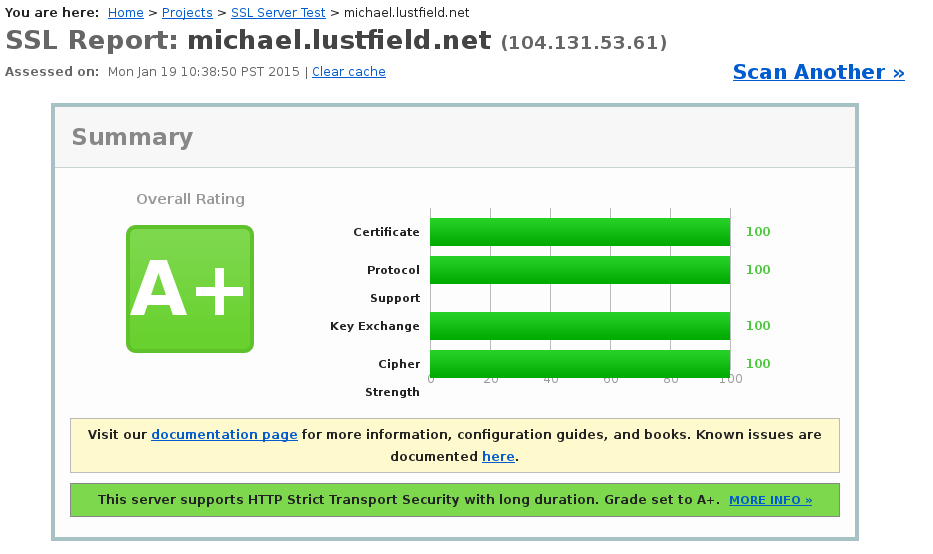 SSLLabs 100 Score